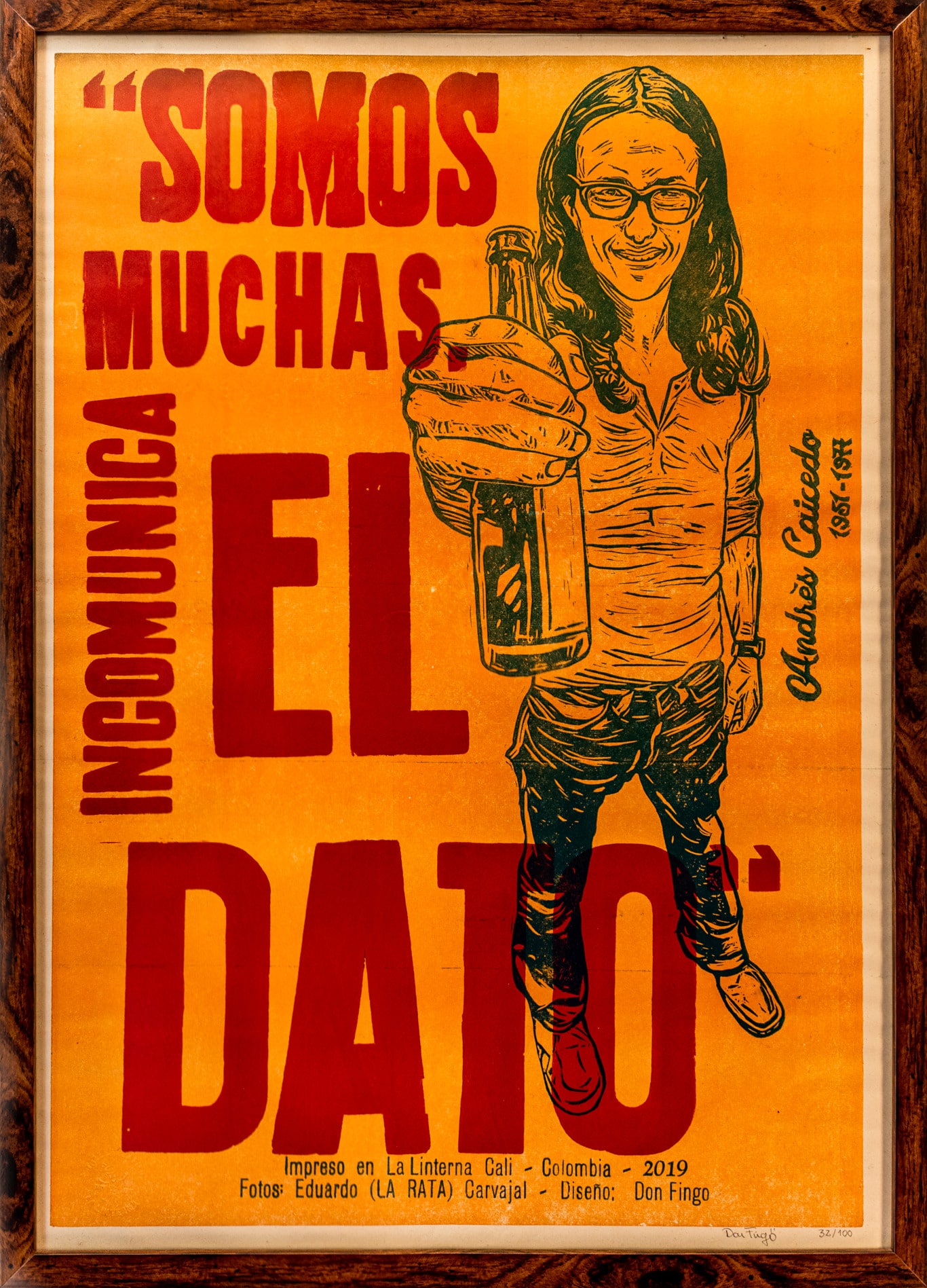 Andrés Caicedo, somos muchas incomunica el dato, serie 31 de 100 Andrés Caicedo, somos muchas incomunica el dato, serie 31 de 100